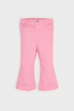 BABY GİRL FLARE FİT GABARDİNE TROUSERS
