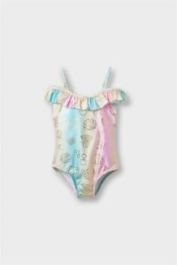 مايوه بيبي بناتي وافل