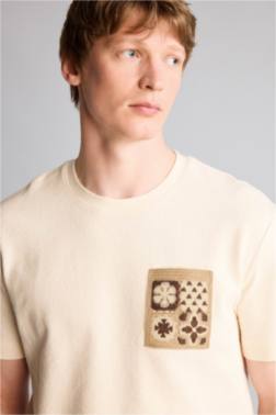 REGULAR FIT KISA KOLLU TİŞÖRT