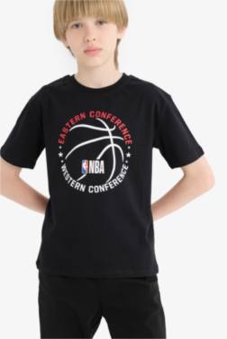 NEW REGULAR FİT NBA LİCENSED SHORT SLEEVE T-SHİRT