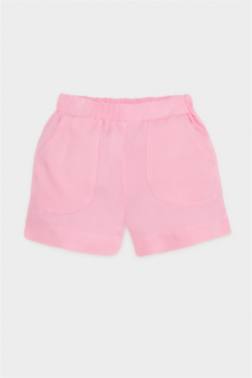 BABY GİRL REGULAR FİT ELASTİC BAND SHORTS