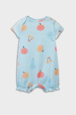 GİRL NEWBORN FRUİT PRİNTED COTTON JUMPSUİT