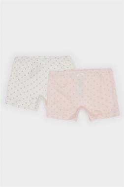 GIRL PATTERNED 2 PIECE BOXERS