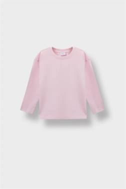 BABY GİRL CREW NECK LONG SLEEVE T-SHİRT