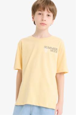 تيشيرت ولادي نص ردن قصة عادية مطبوع