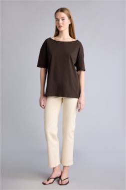 YÜKSEK BEL COMFORT STRAIGHT PANTOLON