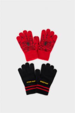 BOY PRİNTED SPİDERMAN LİCENSED 2 PİECE GLOVES