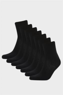 KADIN 7'Lİ PAMUKLU UZUN ÇORAP