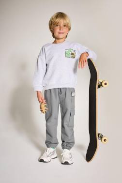 ERKEK BEBEK BELİ LASTİKLİ EŞOFMAN ALTI