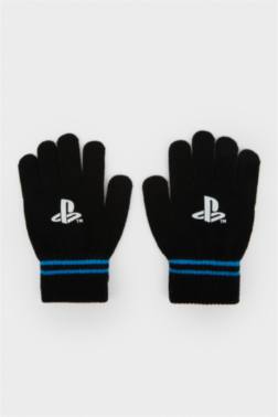 BOY PLAYSTATİON PRİNTED GLOVES