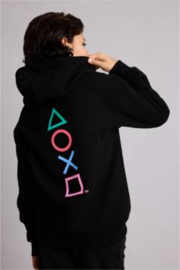 BOY PLAYSTATİON NEW REGULAR FİT HOODED SWEATSHİRT