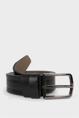 ERKEK DİKDÖRTGEN TOKA SUNİ DERİ KLASİK KEMER