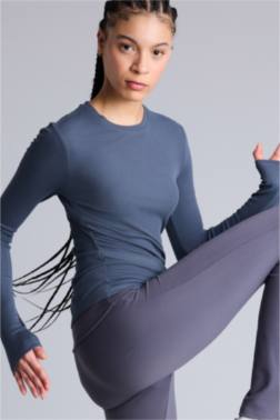 SLIM FIT MODAL UZUN KOLLU TİŞÖRT