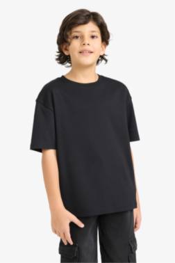 BOY OVERSİZE FİT CREW NECK T-SHİRT