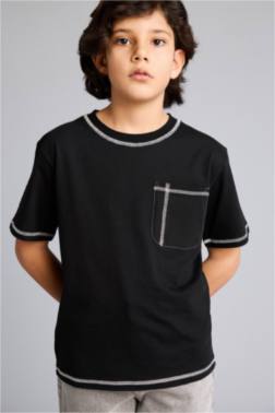 NEW REGULAR FİT SHORT SLEEVE T-SHİRT