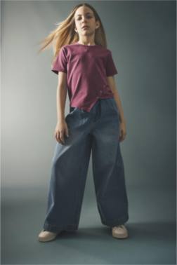 GİRL WİDE LEG JEANS