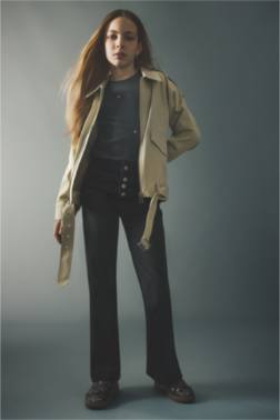 JEAN À JAMBES LARGES POUR FILLE