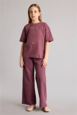 ENSEMBLE T-SHİRT ET JOGGİNG POUR FİLLE