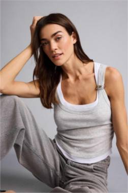 SLIM FIT RİBANA ATLET