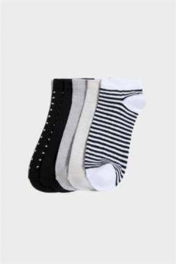 5'Lİ PAMUKLU PATİK ÇORAP