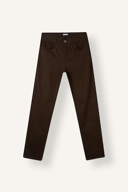 REGULAR FİT NORMAL WAİST STRAİGHT LEG TROUSERS