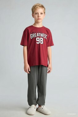 2 PİECE REGULAR FİT KNİTTED PYJAMAS