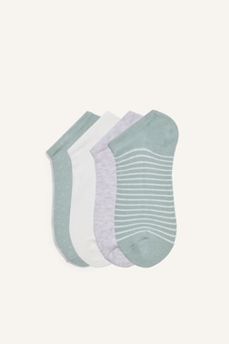 5 PİECE COTTON STEP SOCKS
