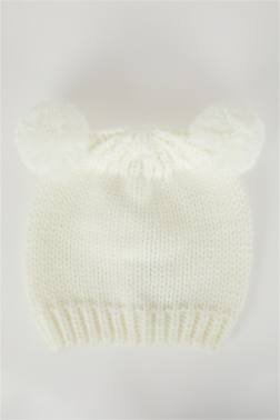 BABY GİRL POMPOM KNİTWEAR BERET