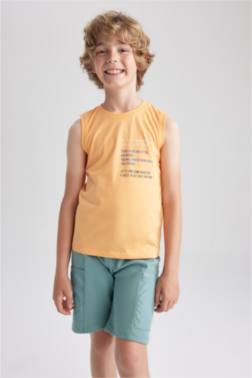 BOY CREW NECK T-SHİRT