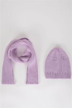 GİRLS BASİC BERA SCARF SET
