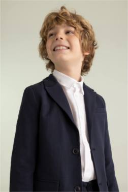 VESTE BLAZER EN TWILL POUR GARÇON