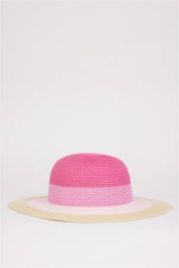 قبعة قش بناتي