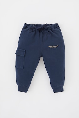 BABY BOY SLOGAN PRINTED SWEATPANTS