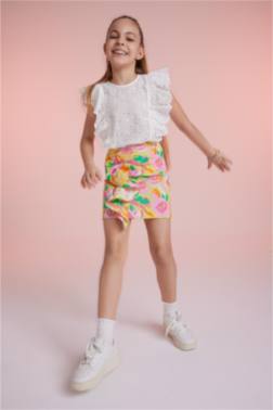 GİRL POPLİN SKİRT