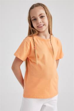 GİRL REGULAR FİT SHORT SLEEVE T-SHİRT