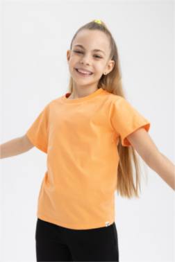 GİRL REGULAR FİT SHORT SLEEVE T-SHİRT
