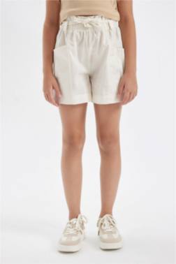 GİRL LİNEN SHORTS