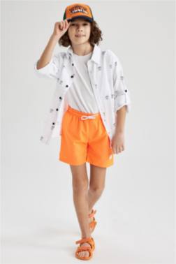 BOY REGULAR FİT SWİM SHORTS