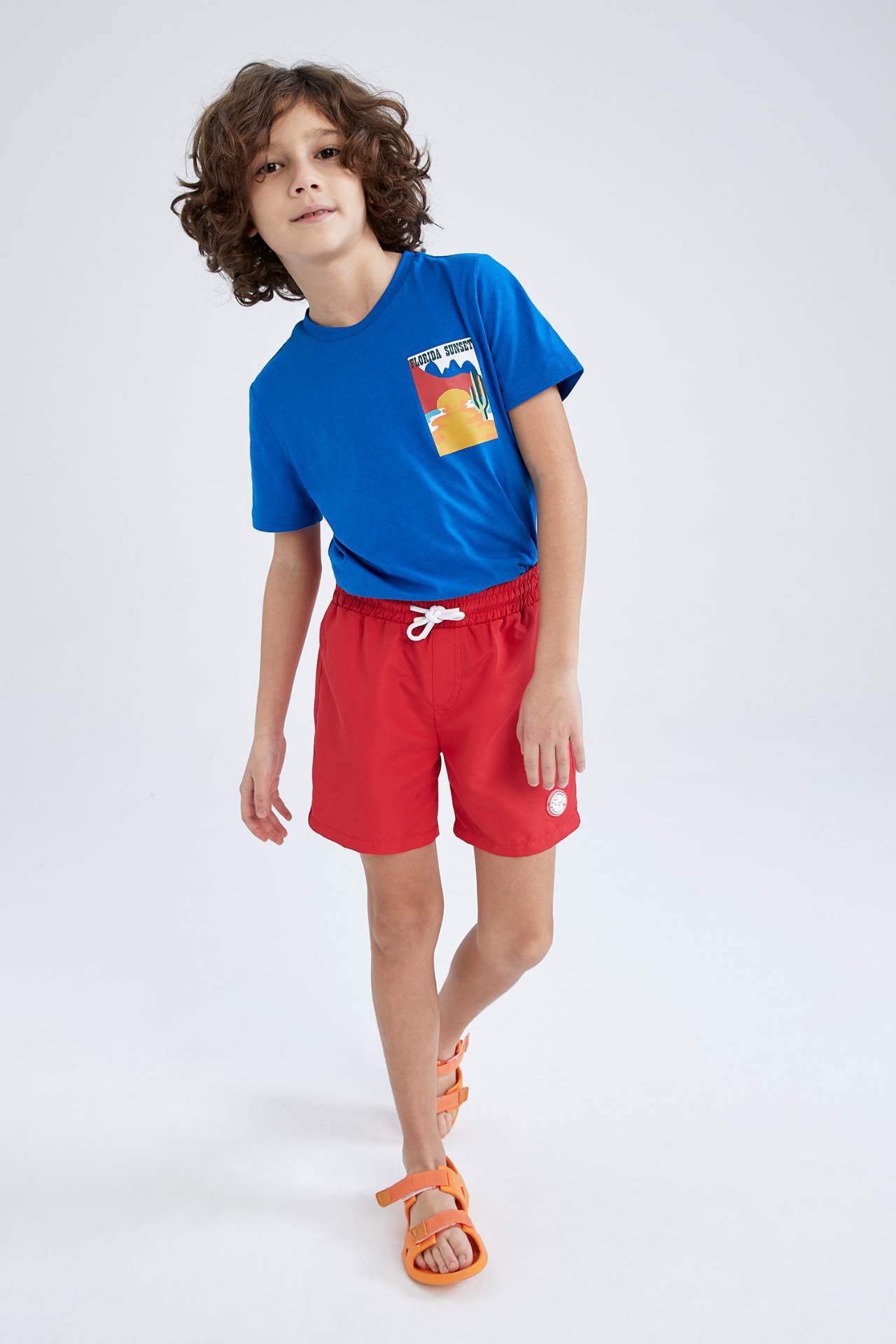 Blue Boys & Teens Boys Swimming Shorts 2768344 | DeFacto