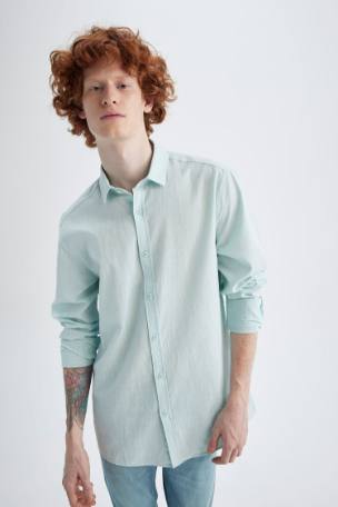 Man Shirts - Casual, Formal Shirts for Men | DeFacto Egypt