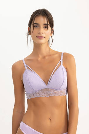 Cotton Bra - For Women - Set of 3 (M)- fitted- multi: Buy Online at Best  Price in Egypt - Souq is now