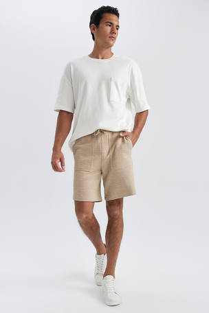 BERMUDA LONG HOMME COUPE CHINO