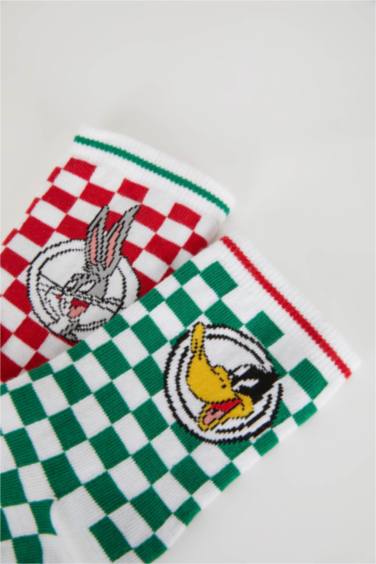 Woman Looney Tunes Licensed 2 piece Long sock