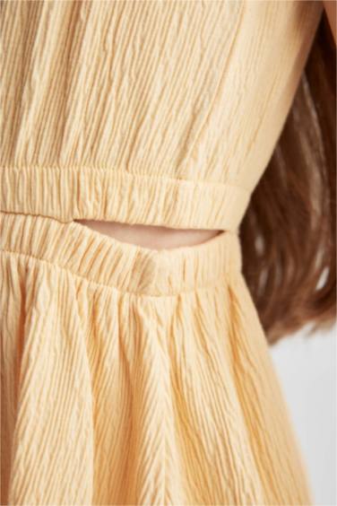 Girl Sleeveless Cotton Dress