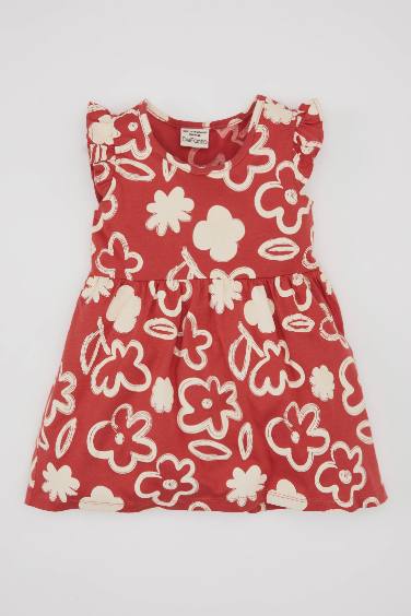 Robe Sans Manches à motifs pour bébé Fille