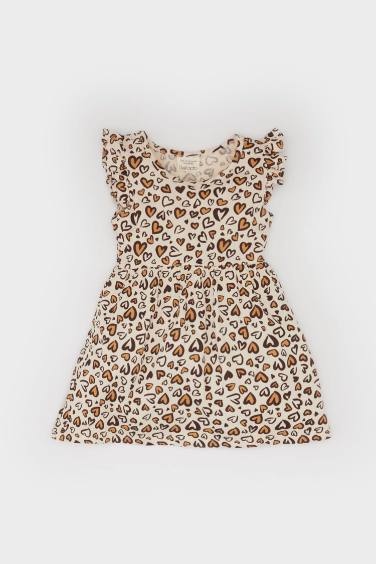 Baby Girl Patterned Sleeveless Dress