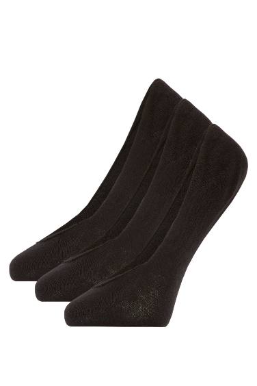 Chaussettes invisibles Coton 3 Femme