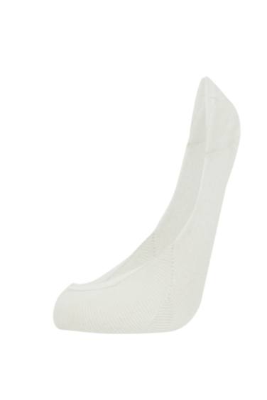 جوارب نسائي فلات قطن - 3 قطع