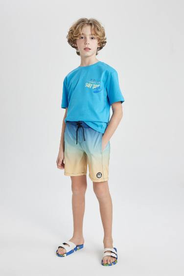 Boy Regular Fit Swim Shorts