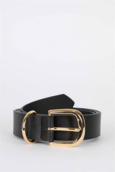 Women Faux Leather Jean Belt